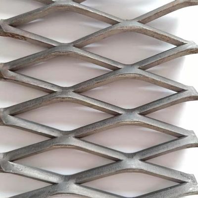 Roestvrij staal uitgebreid metalen gaas 5,0 mm 6,0 mm anti-slip gegalvaniseerd