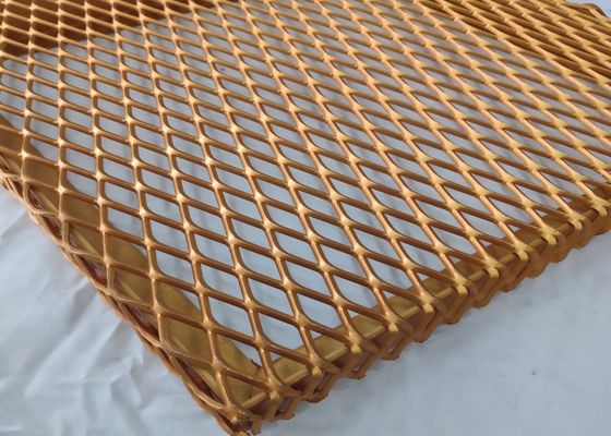 Aluminium uitgebreid metalen gaas voor architectonische decoratie 1x2m