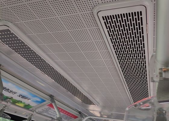 Aluminium met slotgat, geperforeerd metalen paneel voor decoratieve gevels