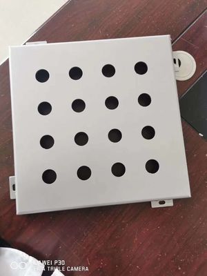 0.7mm 1mm 2mm aluminium gegalvaniseerd roestvrij staal geperforeerd metaal aangepast gat ontwerp