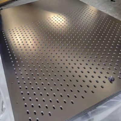 SS304 Aluminium geperforeerd metaalplaat 4x8 Ronde gat decoratief
