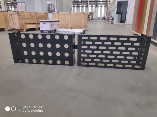 Aangepaste zeshoekige geperforeerde aluminium plaat voor filtratie