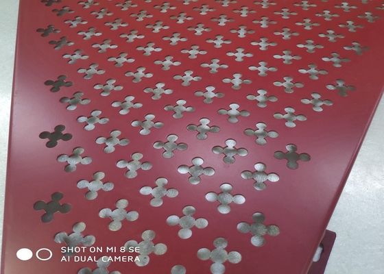 Aluminium geperforeerd plaat metaal voor decoratief plafond Zwart Groen Gouden