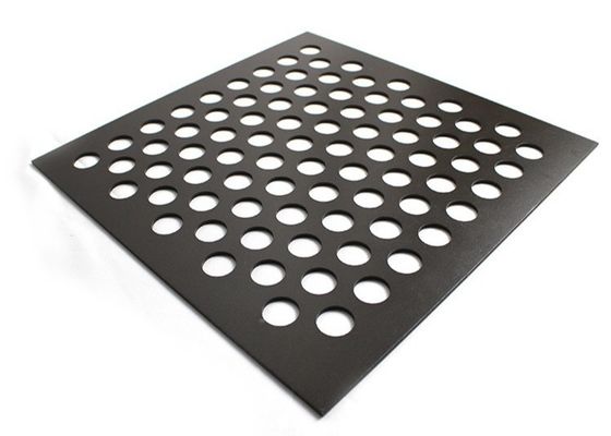 Decoratieve geperforeerde metalen gaaspanelen van 1 m x 2 m voor meubels