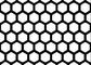 De Zeef Hexagonaal Geperforeerd Metaal SS304 1*2m 1.22*2.44m van het honingraatponsen
