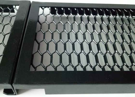 Goud Aluminium Uitgebreide Maasbekleding 3,5 mm 4,0 mm Met Frame