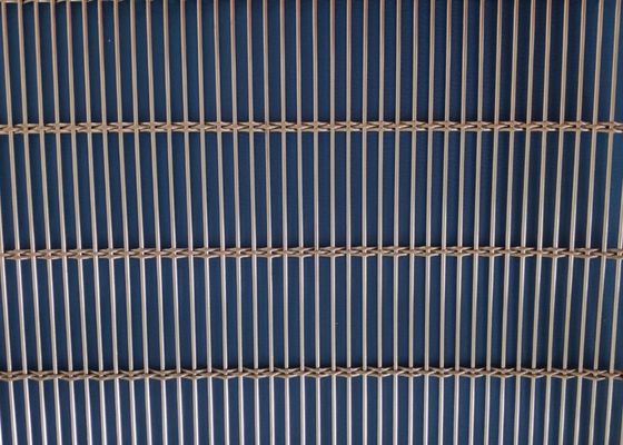 Architektonisch gaas van roestvrij staal voor gordijnmuren