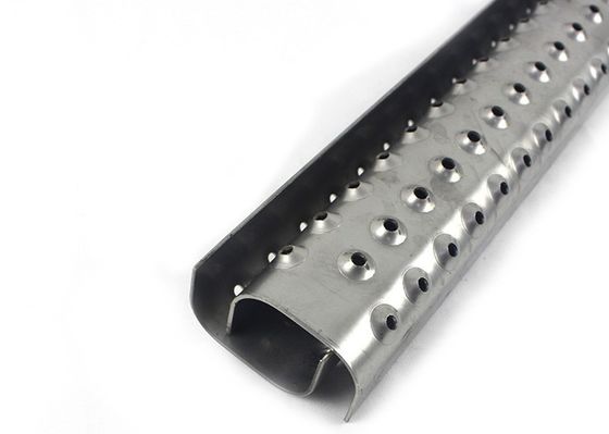 Gegalvaniseerde stalen schuifbestendige ladder met trechter, 13-14 gauge