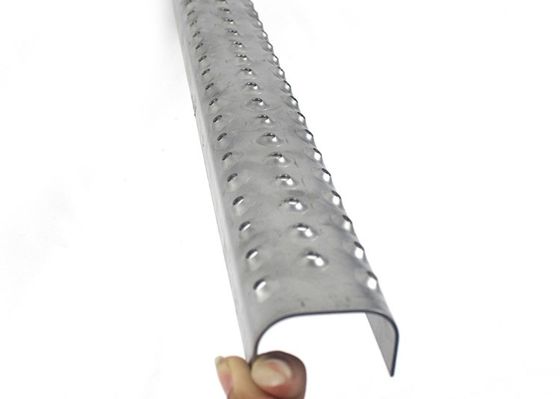 Gegalvaniseerde stalen schuifbestendige ladder met trechter, 13-14 gauge