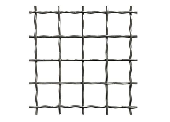 Decoratieve Gegalvaniseerde Slotgolfplaat Geweven Draad 1.0m30m Duidelijk Weefsel