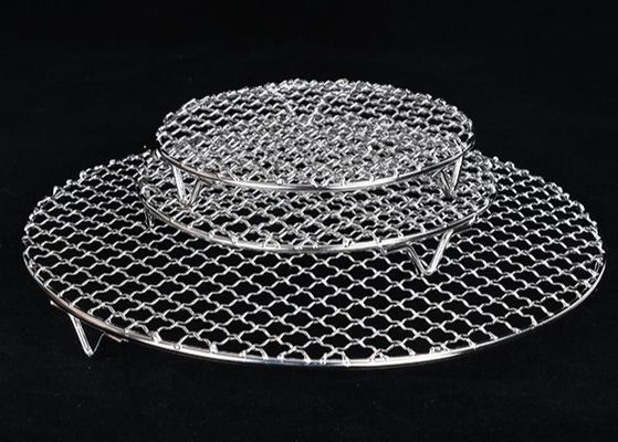Roestvrijstalen 304 BBQ Grill Draadgaas 450x600mm Voedselkwaliteit