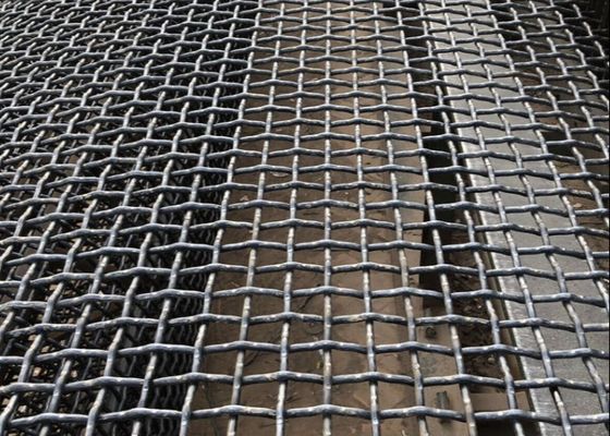 Roestvrij staal 304 vergrendeld gekrompen geweven gaas voor mijnbouwzeven
