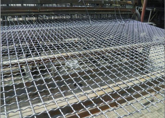 Roestvrij staal 304 vergrendeld gekrompen geweven gaas voor mijnbouwzeven