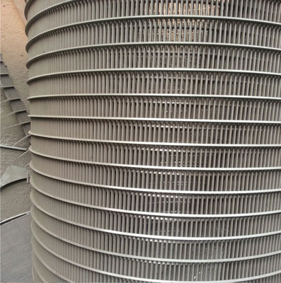 Fabriek V Filtergat 304 roestvrij staal Wedge-vormig gebogen scherm
