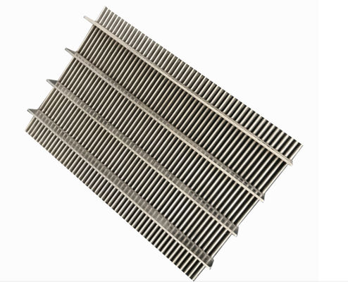 Aanpasbare steunstaaf 304 roestvrij staal wedge draad roosten paneel industrieel filter aanpasbare afmetingen