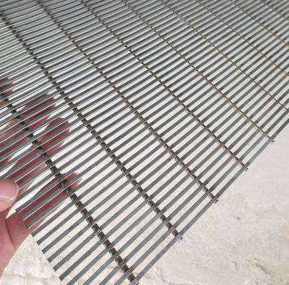 Zelfreinigend wigdraadmandscherm voor waterfilter