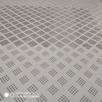 Decoratieve geperforeerde metalen gaaspanelen van 1 m x 2 m voor meubels