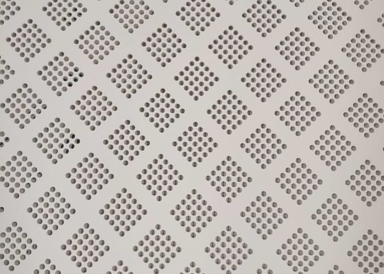 Elektrische gegalvaniseerde geperforeerde plafondtegels 2x2 PVDF-gecoat