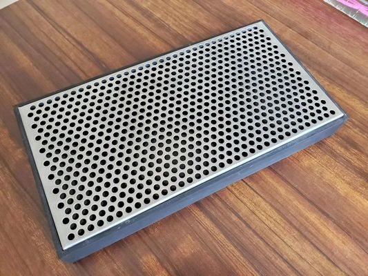 Aangepaste zeshoekige geperforeerde aluminium plaat voor filtratie