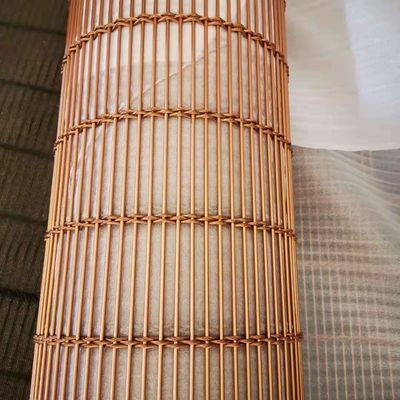 Gouden 1,2 mm aluminium kettinggaas gordijn poedergecoat
