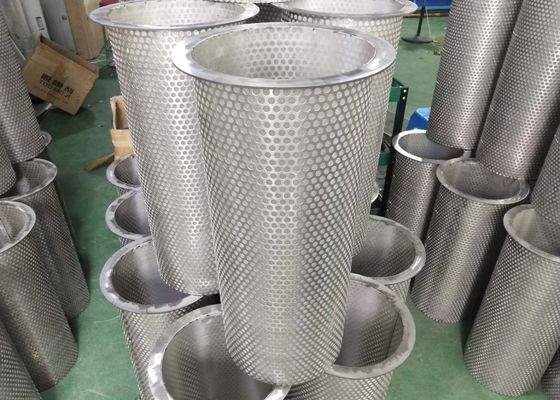 Filterbuis van roestvrij staal 316 met geperforeerd metalen gaas 20 mm-2000 mm