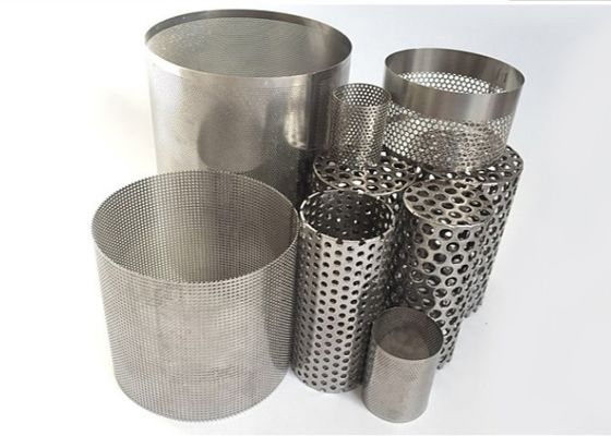 Filterbuis van roestvrij staal 316 met geperforeerd metalen gaas 20 mm-2000 mm