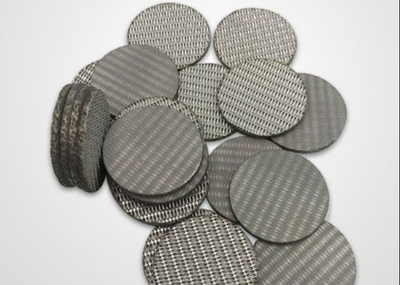 1 Micron Gesinterd Roestvrijstalen Filter 304 316L 0.5-200um Porie