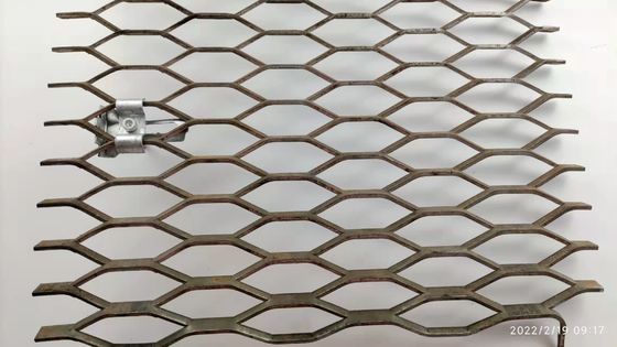Gegalvaniseerd 1,36 kg Anti-slip Uitgezet Metalen Vloer voor Industriële Platforms