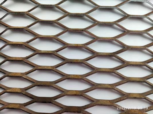 Gegalvaniseerd 1,36 kg Anti-slip Uitgezet Metalen Vloer voor Industriële Platforms