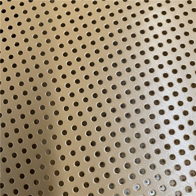 Perforated mesh sheet van roestvrij staal voor het decoreren van luidsprekerschermen