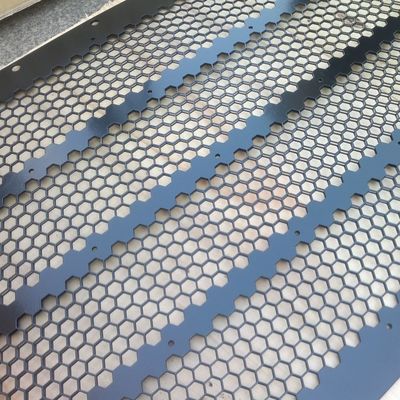 16 Gauge Geluiddichte Geperforeerde Metalen Plaat - Koolstofstaal, Gegalvaniseerd