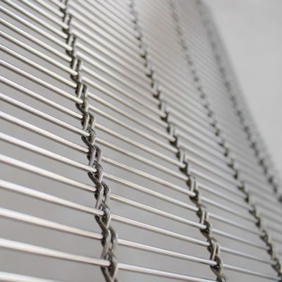 Buiten Decoratief Architecturaal Metaal Mesh Stainless Steel 316 Kabel Rod Fabrics