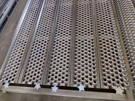 Veiligheidsroosters van roestvrij staal voor metalen loopgraven SST304 316