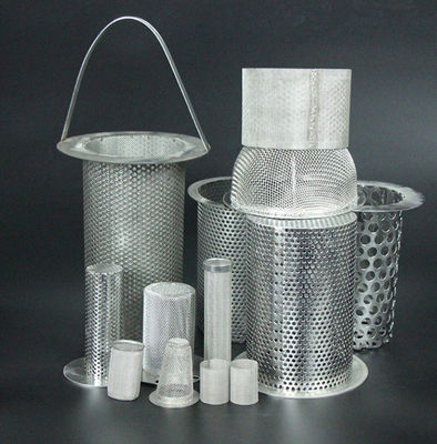 Perforate filterbuis van roestvrij staal 304 316L voor industriële filtratie