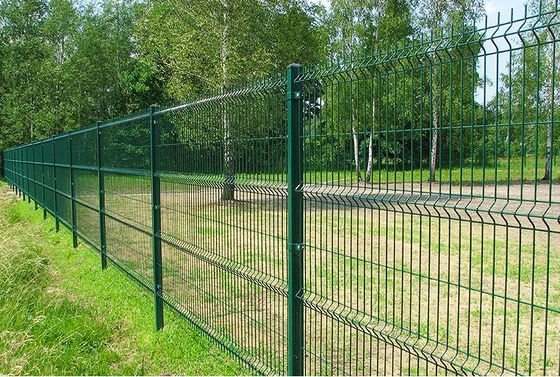 4 mm PVC gecoat gelast draadnetgroen gegalvaniseerd