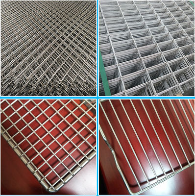 Gegalvaniseerde gelaste draadmaaspanelen 2 mm Draad 25x25 mm Gat