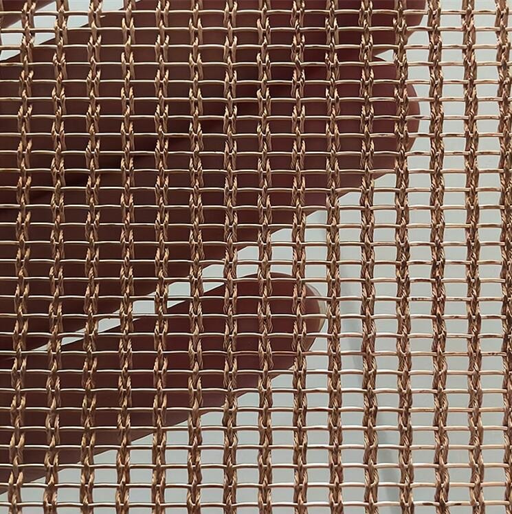 Decoratief architectonisch metalen draadnet voor effectieve valbescherming