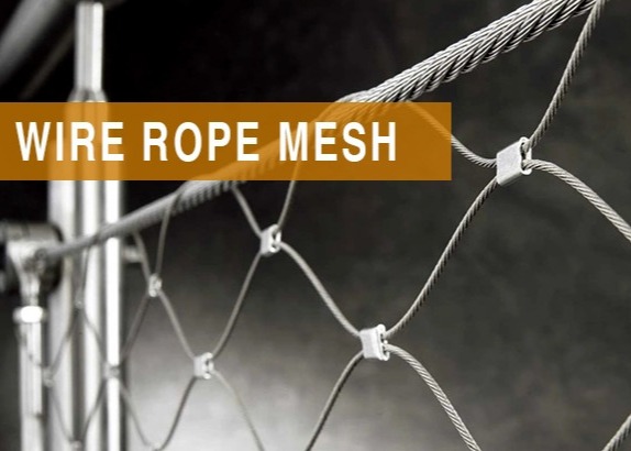 AISI 316 de Roestvrij staal Geknoopte Diefstal ISO9002 van Kabelmesh for bird aviary anti