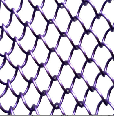 Het decoratieve Gordijn van de Verbindingsmesh curtain aluminum alloy coil van de Metaal45% Open Ketting