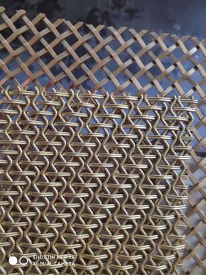 De Verdeler Architecturaal Metaal Mesh Custom Anodized Decorative Sheet van de verdelingsmuur