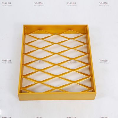 Architecturaal standaarddiamond expanded metal mesh sheet 0.2mm4mm