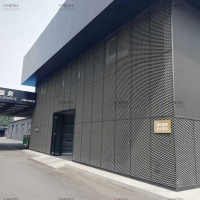 Aluminium uitgebreid metalen gaas geanodiseerd poeder gecoat maatkleur