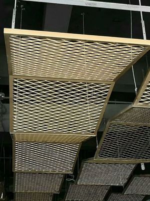 geschorst 1060 3003 aluminium strekmetaal plaat plafond geanodiseerd oxidatie