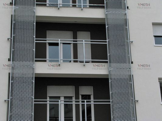 Akzonobel PVDF aluminium gevelbekleding van strekmetaalplaten