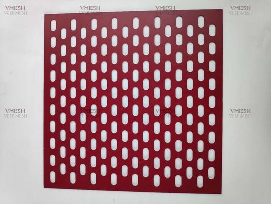 Van het het Aluminiumvast lichaam Geperforeerde Metaal van PVDF Decoratieve de MuurBekledingspanelen