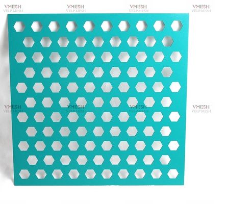 Aluminium geperforeerde metalen gevelbekleding voor decoratieve muren