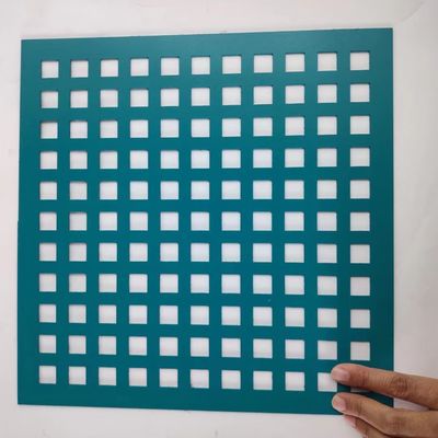 Aluminium Verzinkt 2mm Vierkant Geperforeerde Metalen Plaat 4x8 Voet
