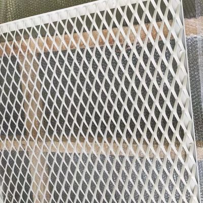 Met een laag bedekte het Poeder van Bouwmaterialendiamond aluminum expanded metal sheet