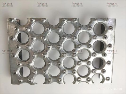 Aluminium 3.5mm Ronde Bestand de Veiligheidsgrating van de Gaten niet Misstap voor Tredeloopvlakken