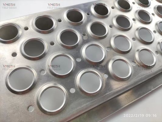 Het ronde Gat galvaniseerde 450mm Grating van de de Stutveiligheid van de Breedtegreep Anticorrosion